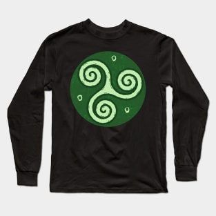Celtic Spiral Knot Long Sleeve T-Shirt